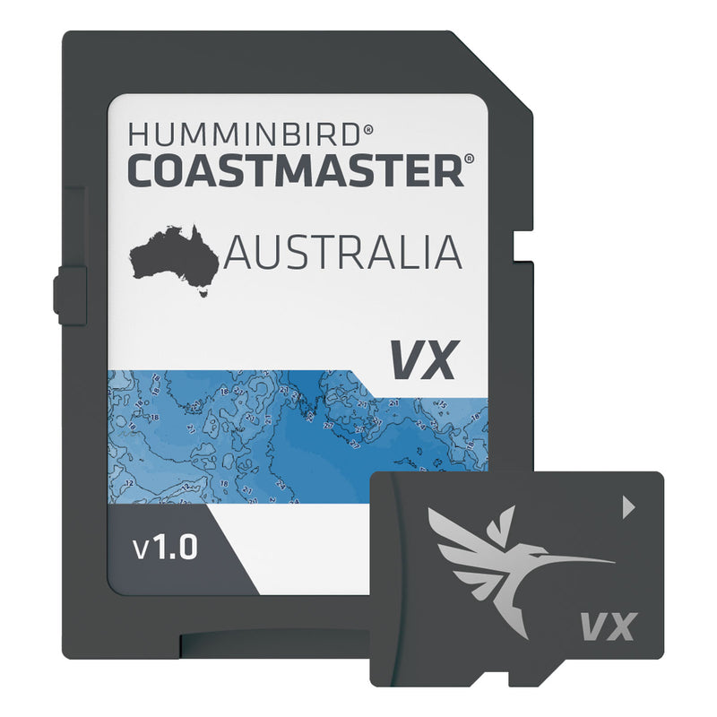 HUMMINBIRD COASTMASTER CHART STANDARD AUSTRALIA