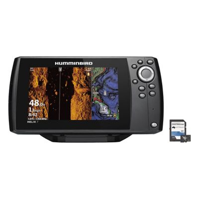 Humminbird Helix 7 CHIRP MSI GPS G4 Inc Coastmaster Map