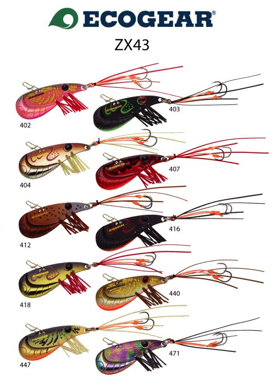 ZX43 Blade Lures