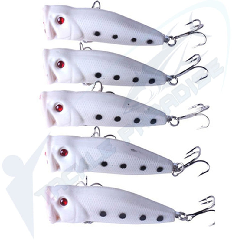 Glow Fishing Poppers 75mm Topwater