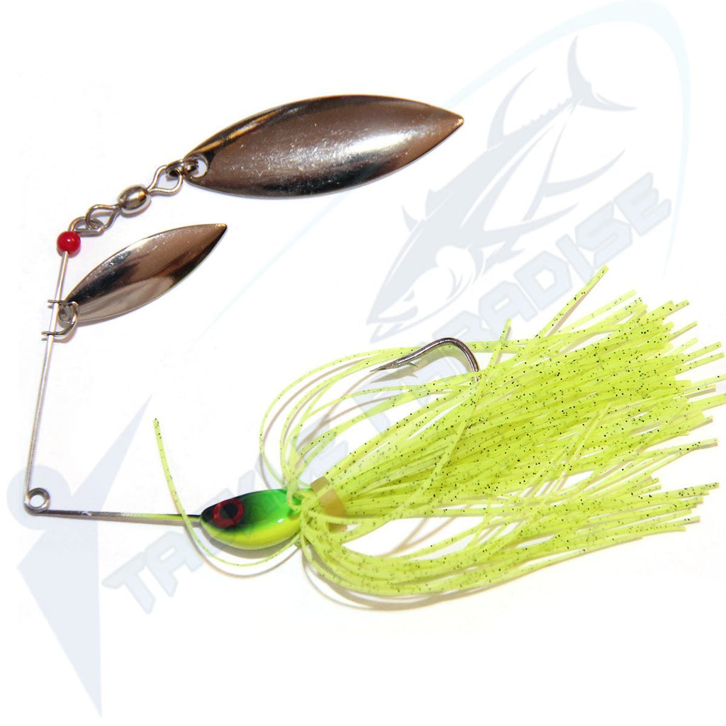Booyah Double Willow Blade Spinnerbait Bass Fishing Lure