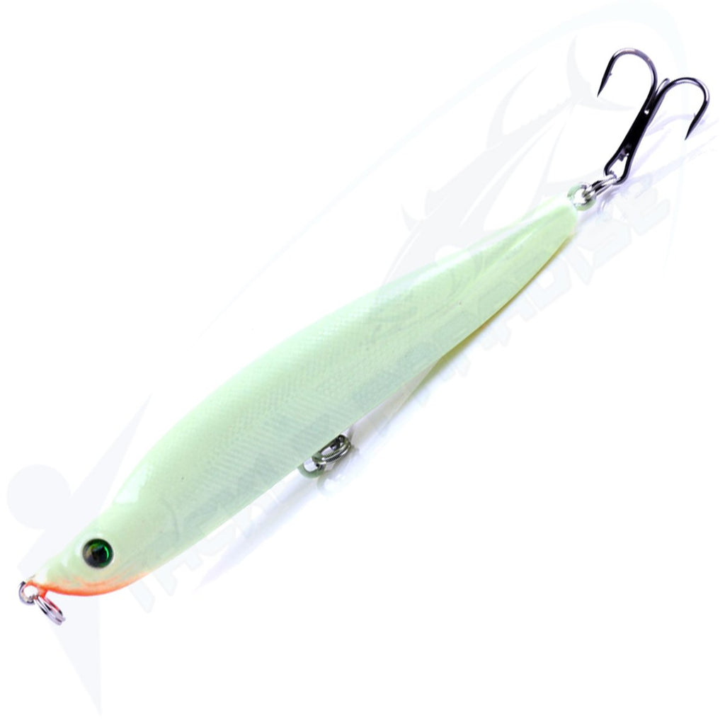 Glow Floating Stickbaits 95mm Surface Pencil Fishing Lures Topwaters f